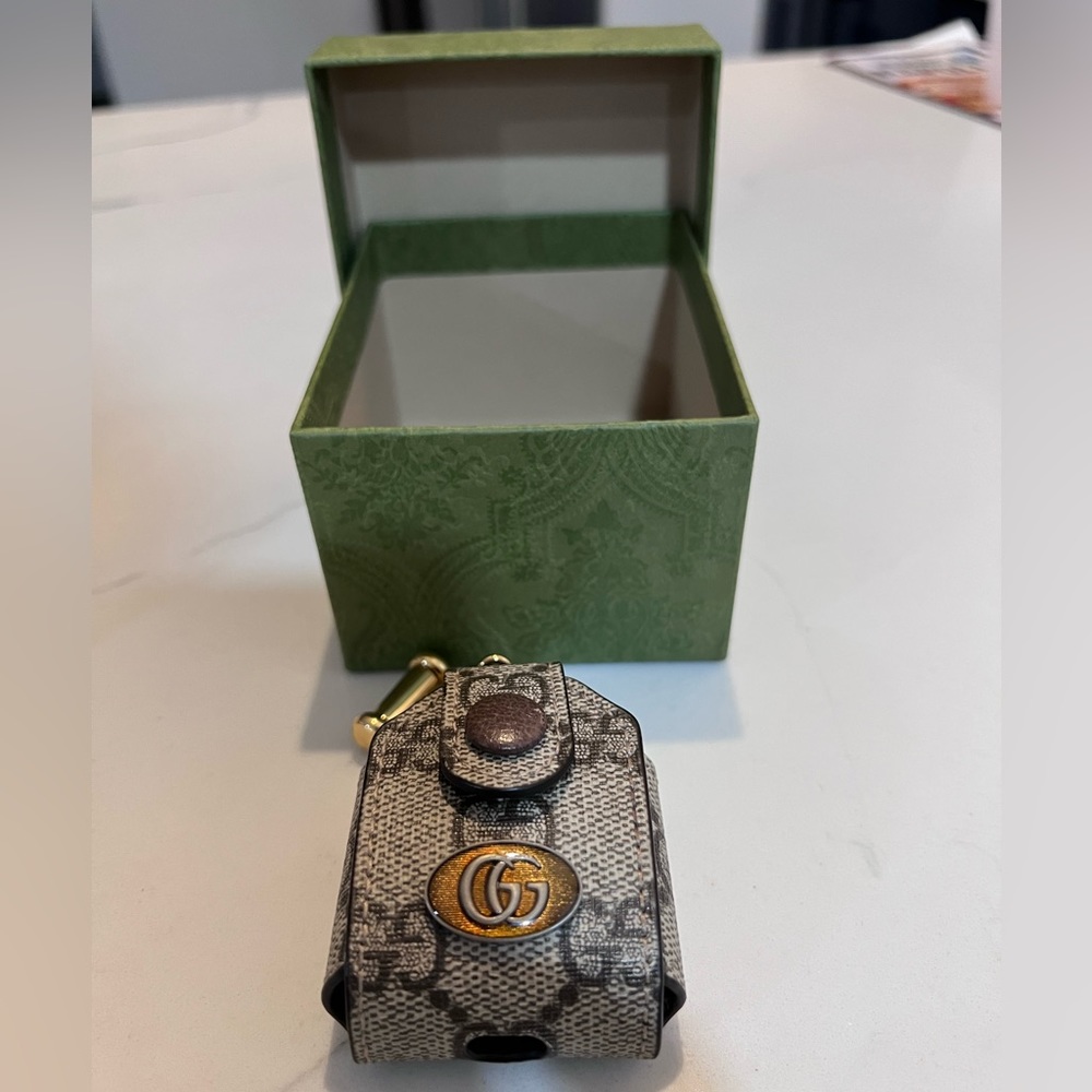 GUCCI OPHIDIA GG CASE FOR AIRPODS